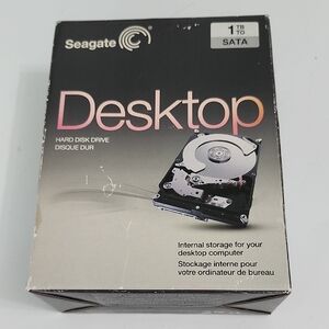Black Internal Hard Drive for Desktop Computers